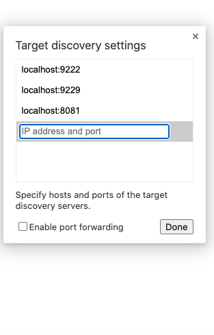 configuring the localhost