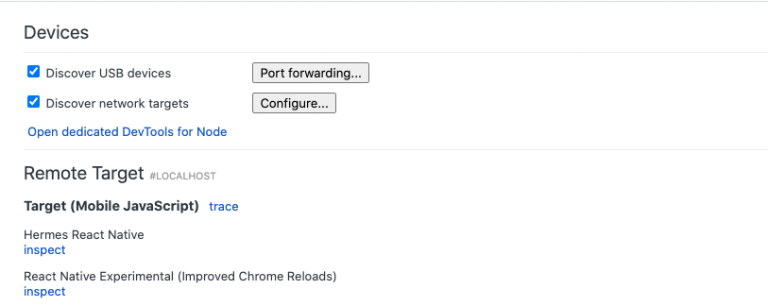 dev tools