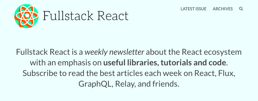 fullstack react