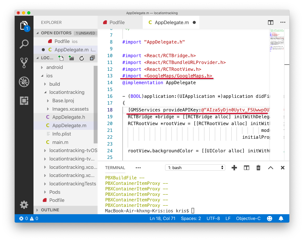 app delegate opened