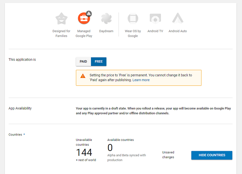 pricing process