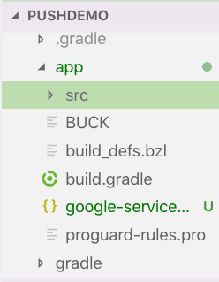 project folder
