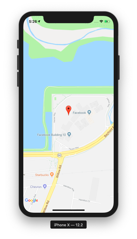 marker attached map