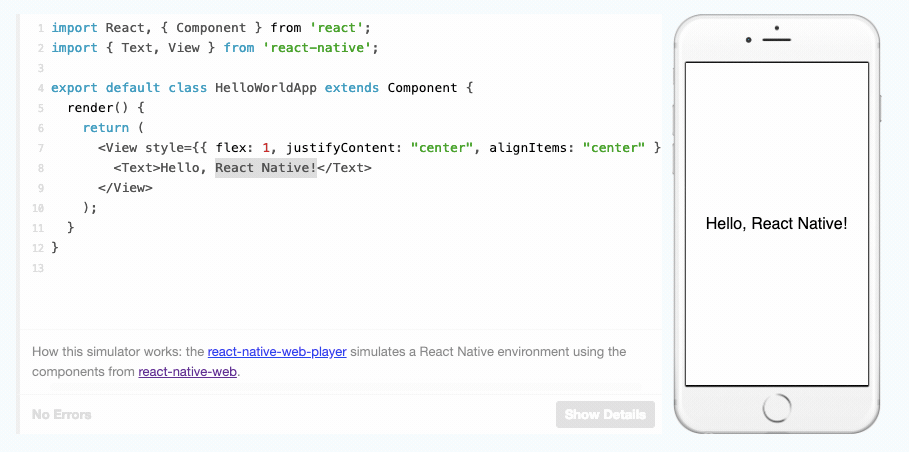 react native web